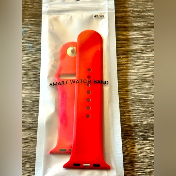 Other - Apple Watch  red silicone sports band